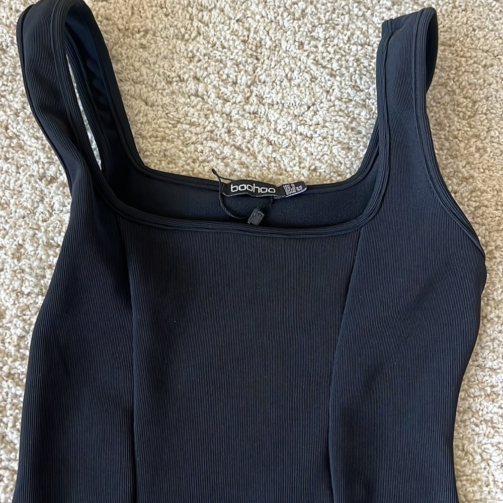 Boohoo Ribbed Bodycon - Picture 3 of 4